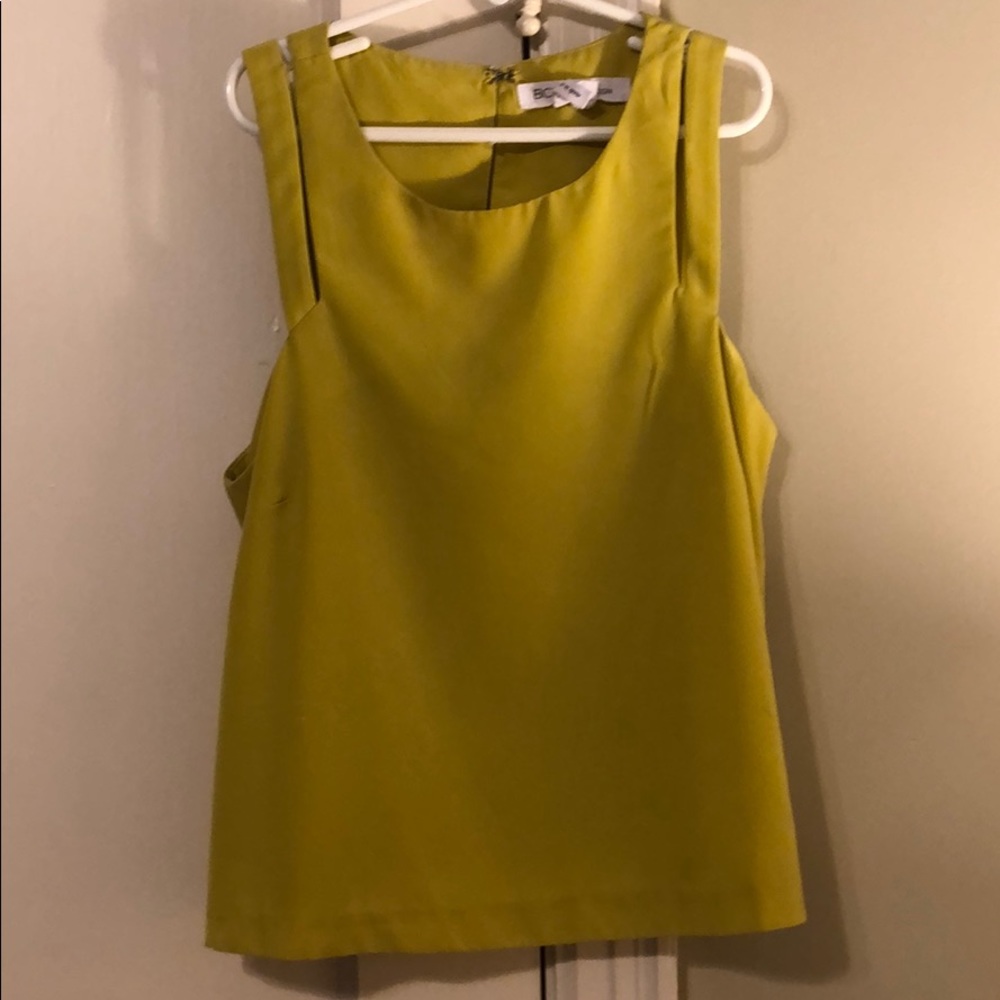 BCBG yellow top